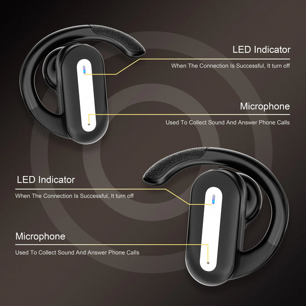 AI Translator On-ear Headphones 144 Languages Real Time Translation Earphones