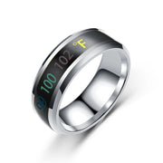 Smart Stainless Steel Multifunctional Ring for Couple Mood Feeling Intelligent