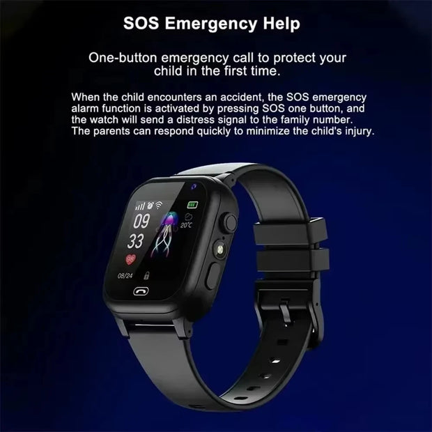 Xiaomi Kids 5G Smart Watch SOS GPS Location Video Call Sim Card Child Camera