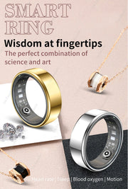 For Xiaomi Smart Ring 2025 Men Women Health Heart Rate Blood Oxygen Monitor