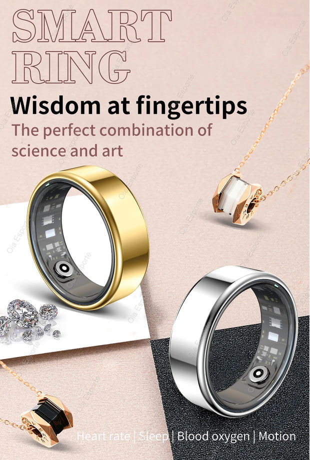 For Xiaomi Smart Ring 2025 Men Women Health Heart Rate Blood Oxygen Monitor