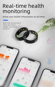 2024 NEW For Xiaomi NFC Smart Ring Men Women Blood Pressure Heart Rate
