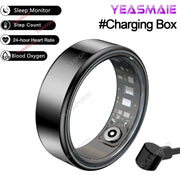 2025 Smart Ring Men Women 5ATM & IP68 Waterproof Health Monitoring Heart Rate