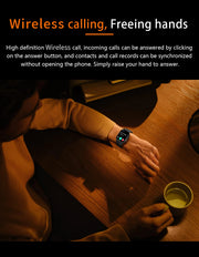 LIGE New Smart Watch Men Blood Oxygen Health Monitor Watch 2.01"
