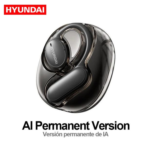 Choice HYUNDAI Openair5 AI Bluetooth Translation Earphones Hanging Ear