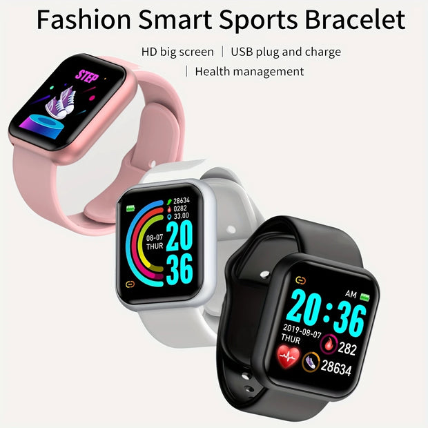 Smart Watch Sport Men Fitness Monitoring Woman Smartwatch Bluetooth Connection