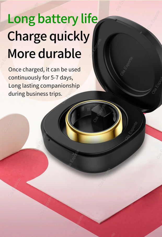 For Xiaomi Smart Ring 2025 Men Women Health Heart Rate Blood Oxygen Monitor