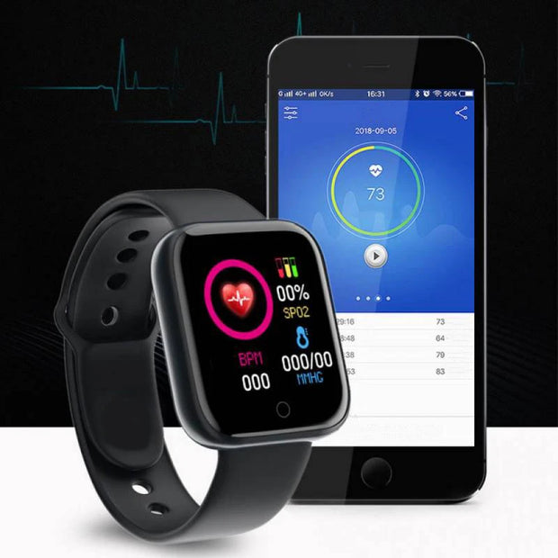 Smart Watch Sport Men Fitness Monitoring Woman Smartwatch Bluetooth Connection
