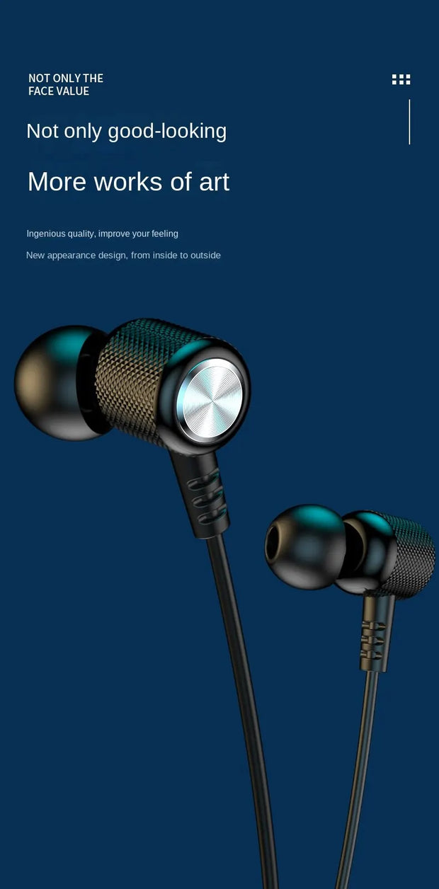 Wireless Headphones Bluetooth 5.0 Neckband Earphones Silicone Hifi 9D Stereo