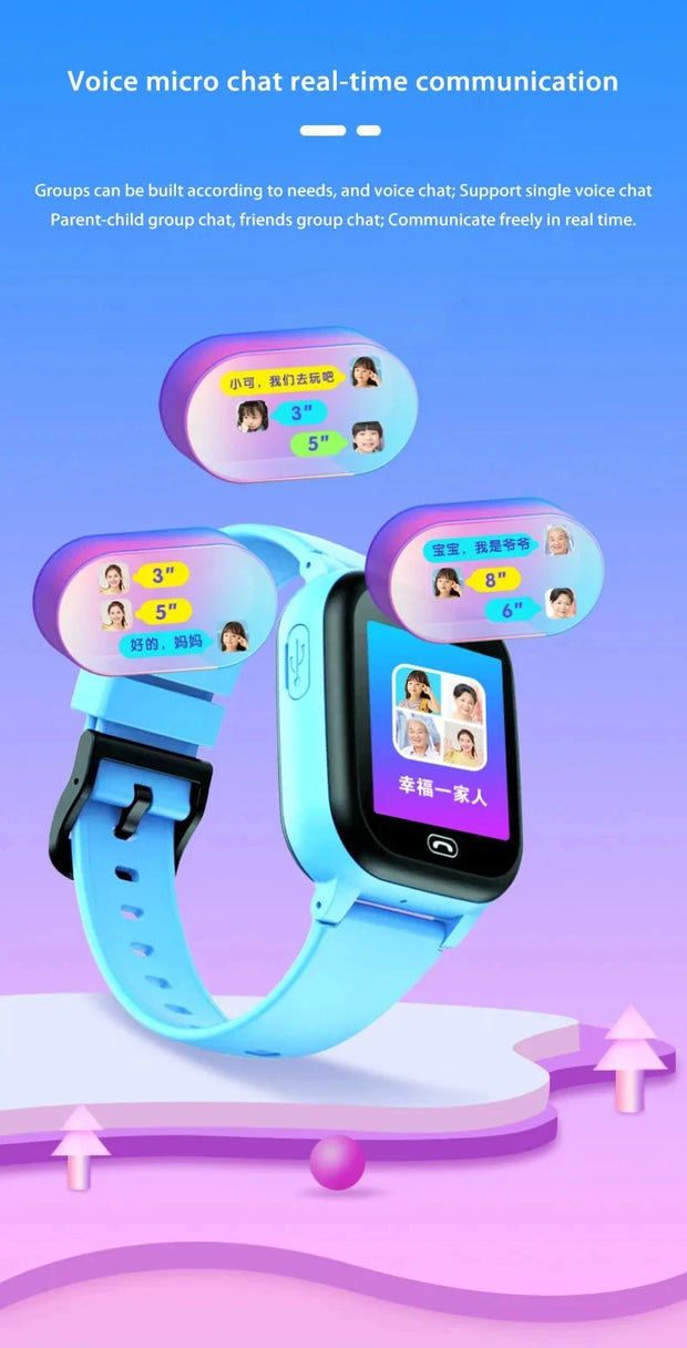 Xiaomi Kids 5G Smart Watch SOS GPS Location Video Call Sim Card Child Camera