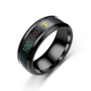 Smart Stainless Steel Multifunctional Ring for Couple Mood Feeling Intelligent