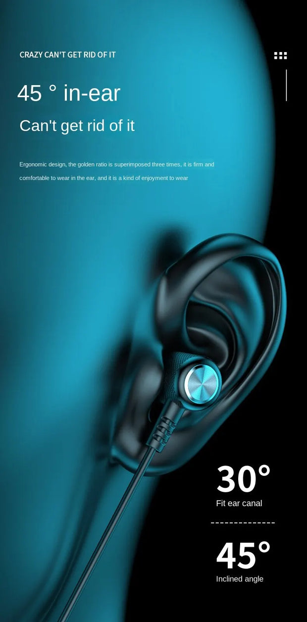 Wireless Headphones Bluetooth 5.0 Neckband Earphones Silicone Hifi 9D Stereo