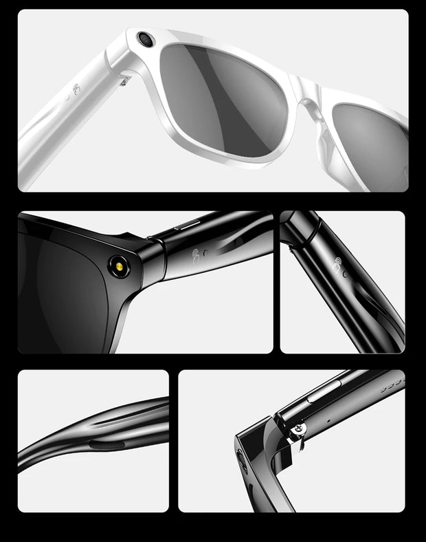 Xiaomi 4K HD AI Smart Glasses Cat GPT 100MP Camera Bluetooth Call 260Mah Battery
