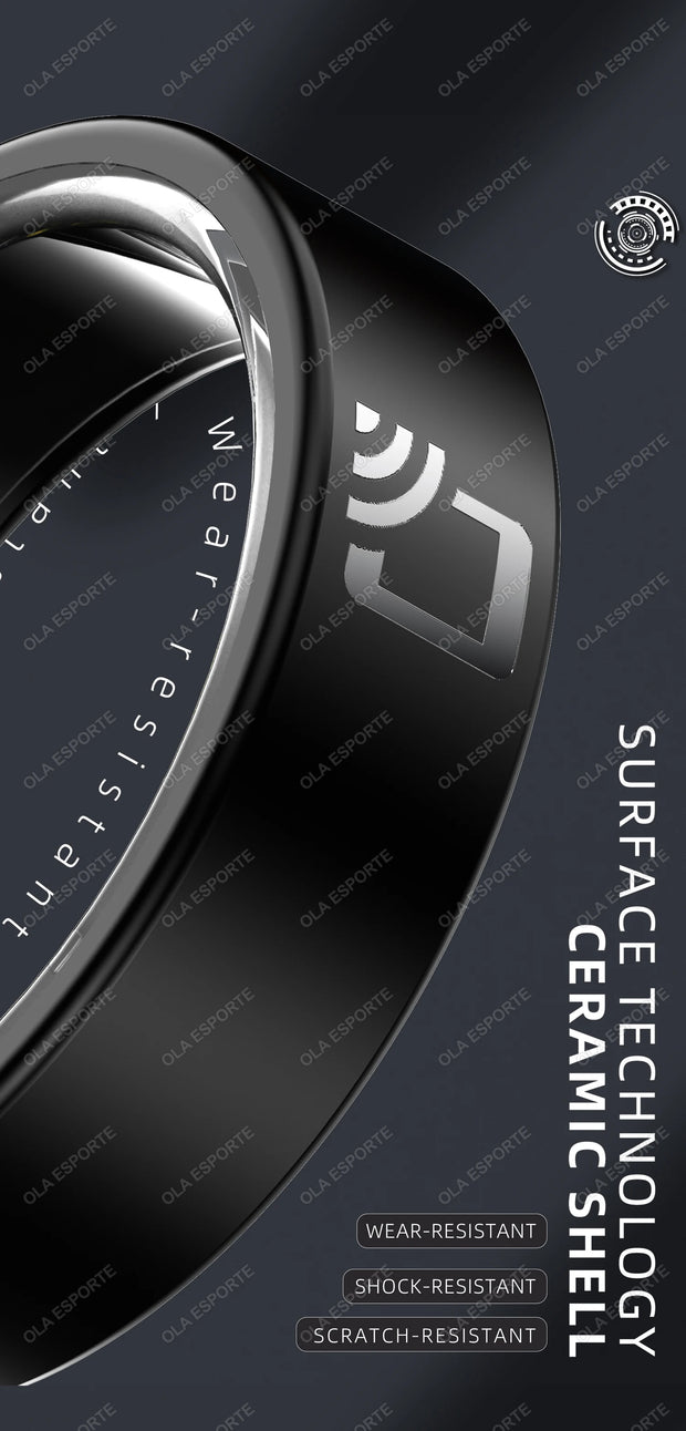2024 NEW For Xiaomi NFC Smart Ring Men Women Blood Pressure Heart Rate