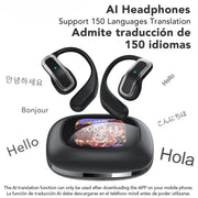 Bluetooth AI Transla Earbuds Smart Wireless Translation HiFi Headphones Sports Noise Reduction