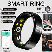 2024 NEW For Xiaomi NFC Smart Ring Men Women Blood Pressure Heart Rate