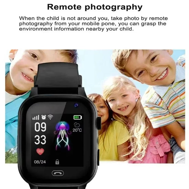 Xiaomi Kids 5G Smart Watch SOS GPS Location Video Call Sim Card Child Camera