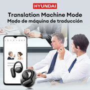 Choice HYUNDAI Openair5 AI Bluetooth Translation Earphones Hanging Ear