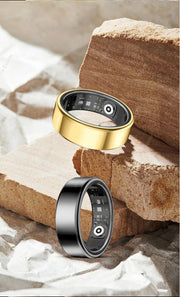 2025 Smart Ring Men Women 5ATM & IP68 Waterproof Health Monitoring Heart Rate