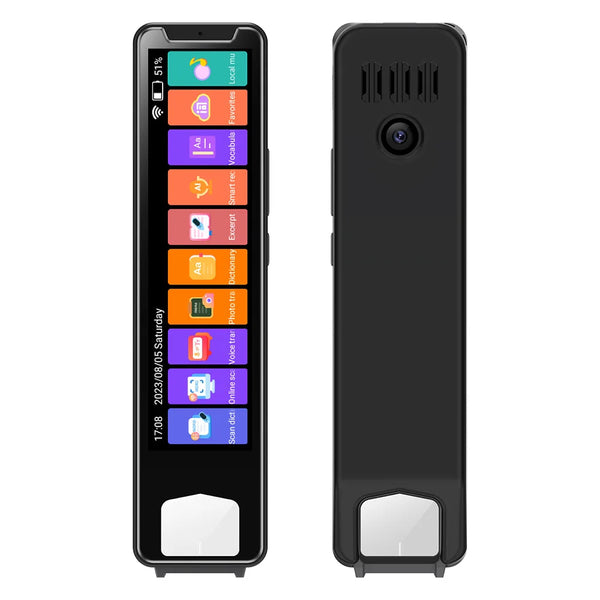 MD32 Language Scanner Pen Smart Pen Language Translator Electronic Dictionary English Learning Scanning Pen Built in Battery