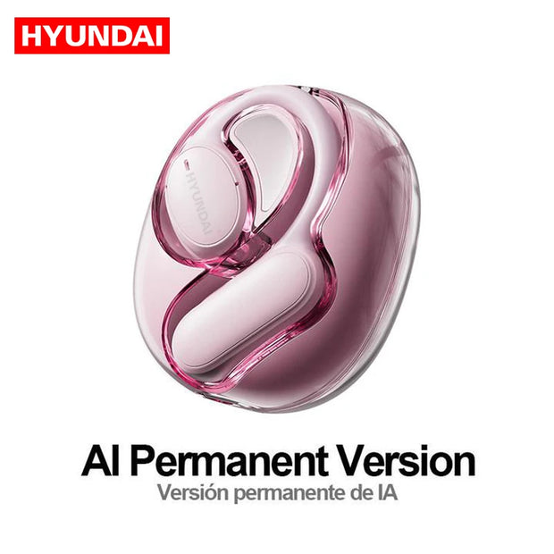 Choice HYUNDAI Openair5 AI Bluetooth Translation Earphones Hanging Ear
