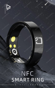 2024 NEW For Xiaomi NFC Smart Ring Men Women Blood Pressure Heart Rate