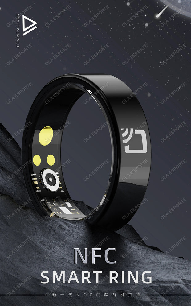 2024 NEW For Xiaomi NFC Smart Ring Men Women Blood Pressure Heart Rate