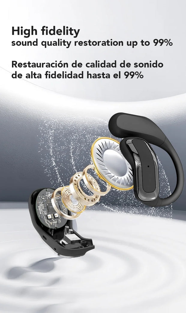 Bluetooth AI Transla Earbuds Smart Wireless Translation HiFi Headphones Sports Noise Reduction