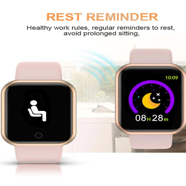 Smart Watch Sport Men Fitness Monitoring Woman Smartwatch Bluetooth Connection