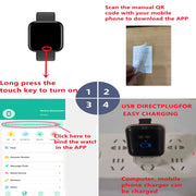 Smart Watch Sport Men Fitness Monitoring Woman Smartwatch Bluetooth Connection