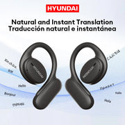 Choice HYUNDAI Openair5 AI Bluetooth Translation Earphones Hanging Ear