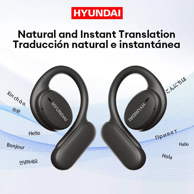 Choice HYUNDAI Openair5 AI Bluetooth Translation Earphones Hanging Ear