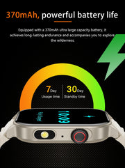 LIGE New Smart Watch Men Blood Oxygen Health Monitor Watch 2.01"