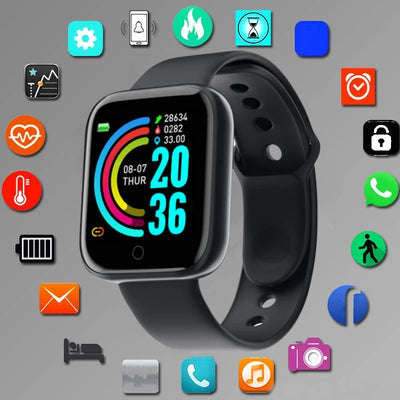 Smart Watch Sport Men Fitness Monitoring Woman Smartwatch Bluetooth Connection