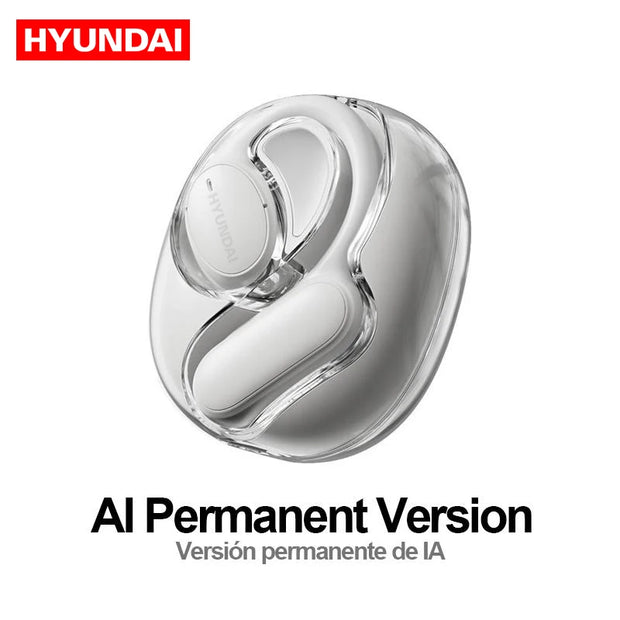 Choice HYUNDAI Openair5 AI Bluetooth Translation Earphones Hanging Ear