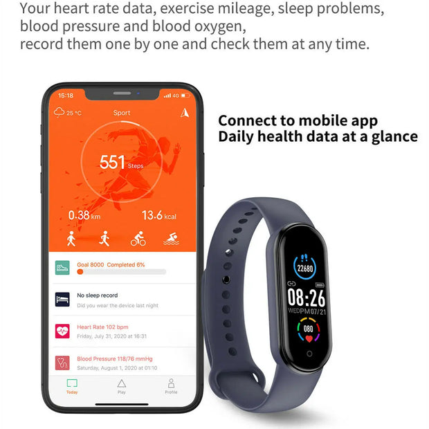 Smartwatch Movement Watch Step Bluetooth Synchronous Phone Information Smartwatch